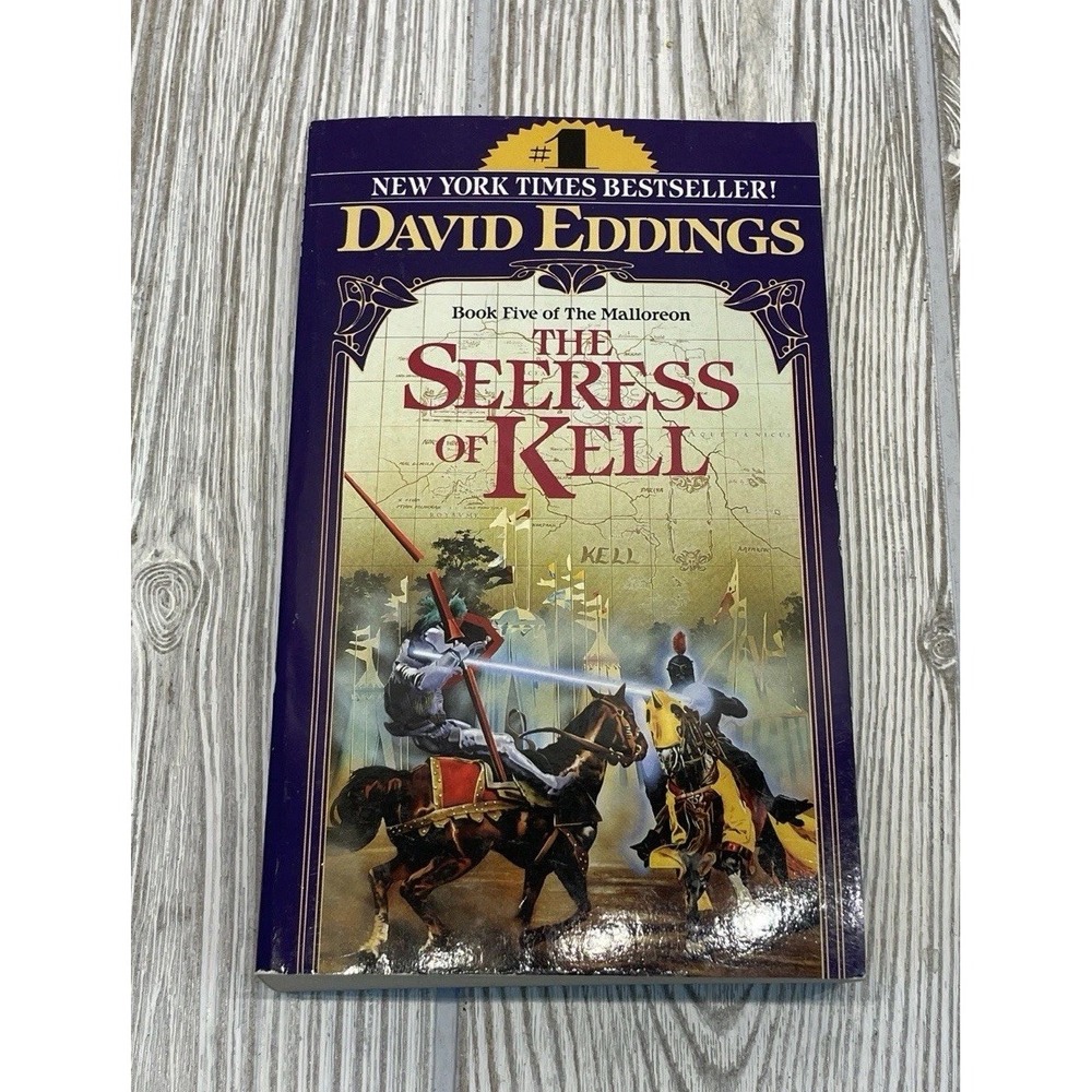 The Seeress of Kell David Eddings Malloreon Book 5 Mass Market Paperback 1992